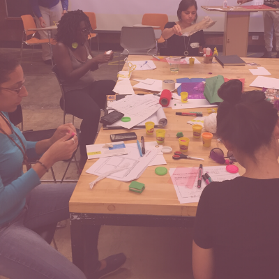 Case Study 3: Healing - Healing Through Creativity and Fellowship at Empowering Women of Color ConferenceOur Approach: We explored the intersection of design and healing at the 32nd annual Empowering Women of Color Conference at UC Berkeley in 2017. Around 25 participants were invited, within their comfort level, to use design thinking to work through a personal challenge that was troubling them.