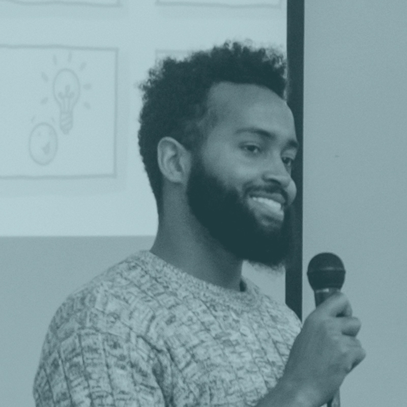 Dr. Pierce Gordon    Co-Founder   Pierce Gordon has a Ph.D. in Energy and Resources from the University of California, Berkeley. He investigates frameworks, methodologies, and contexts for evaluating innovation for social change. By analyzing design-centric stories for their topics, areas of interest, how they interact with target communities, and how they evaluate their outcomes, he characterizes current best practices for innovation praxis.